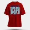 Sodhikkaraangada Men/Unisex Oversized T-Shirt in Red Color
