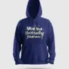Moona Thotadhu Yaaru Men/Unisex Hoodie in Royal Blue Color