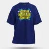 Kekraan Mekraan Company Men/Unisex Oversized T-Shirt in Royal Blue Color