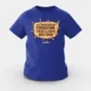 Nee Pudungurathu Puraavume Theva Illadha Aani Dhan Girls Round Neck T-Shirt in Royal Blue Color