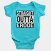 Straight Outta Erode Onesie/Romper in SkyBlue Color