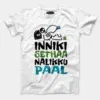 Inniki Setha Nalaiku Paal Men/Unisex T-Shirt in White Color