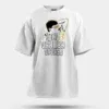 Idhu Vaaliba Vayasu Men/Unisex Oversized T-Shirt in White Color