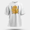 Jamin, Kadal Laye Illayam Men/Unisex Oversized T-Shirt in White Color