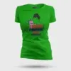 Idhu Vara Odacha Furniture Ellam Pathaadha Women's T-Shirt in Flag Green Color
