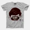 Be Happy, Cool Down, Cool Down, Cool Down Men/Unisex T-Shirt in Grey Melange Color
