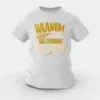 Naanum Evvelo Naal Dhan Nallavanaave Nadikardhu Girls Round Neck T-Shirt in Grey Melange Color