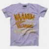 Naanum Evvelo Naal Dhan Nallavanaave Nadikardhu Men/Unisex T-Shirt in Lavender Color