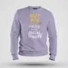 But Antha Dealing Enaku Romba Pudichu Irundhichu Men/Unisex Sweatshirt in Lavender Color