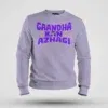 Gaandha Kan Azhagi Men/Unisex Sweatshirt in Lavender Color