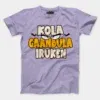 Kola Gaandula Iruken Men/Unisex T-Shirt in Lavender Color