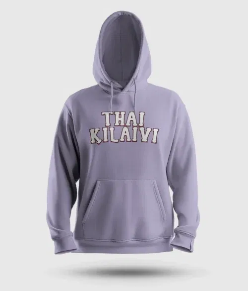 Thai kilaivi men/unisex hoodie in lavender color