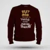 But Antha Dealing Enaku Romba Pudichu Irundhichu Men/Unisex Sweatshirt in Maroon Color