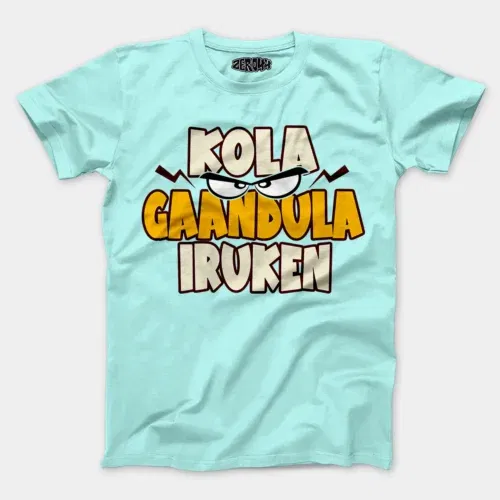 Kola gaandula iruken men/unisex t-shirt in mint color