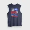 Vekkam Maanam Soodu Soranai Laam Bank La Fixed Deposit La Potu Vechurkom Men/Unisex Tank Top in Navy Blue Color