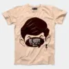 Be Happy, Cool Down, Cool Down, Cool Down Men/Unisex T-Shirt in Peach Color