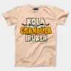 Kola Gaandula Iruken Men/Unisex T-Shirt in Peach Color
