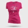 Neenga Shut Up Pannunga Women's T-Shirt in Pink Color