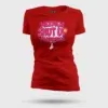 Neenga Shut Up Pannunga Women's T-Shirt in Red Color
