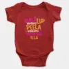 Buildup Panrano, Peela Vidrano, Athu Mukkiyam Illa Onesie/Romper in Red Color