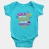 Buildup Panrano, Peela Vidrano, Athu Mukkiyam Illa Onesie/Romper in SkyBlue Color