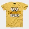 Kola Gaandula Iruken Men/Unisex T-Shirt in Yellow Color