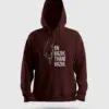 En Vazhi, Thani Vazhi Men/Unisex Hoodie in Maroon Color
