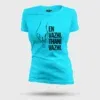 En Vazhi, Thani Vazhi (Black) Women's T-Shirt in SkyBlue Color