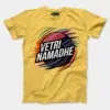 Vetri Namadhe Men/Unisex T-Shirt in Yellow Color