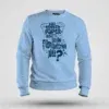 Nalu English Paper Meinjittu Vandhu Film Kattriya Nee Men/Unisex Sweatshirt in Baby Blue Color