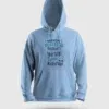 Naanum Valikkaatha Maathiri Evlo Neram Thaan Nadikkirathu Men/Unisex Hoodie in Baby Blue Color
