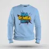 Naa Romba Bisyy Men/Unisex Sweatshirt in Baby Blue Color