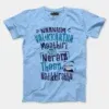 Naanum Valikkaatha Maathiri Evlo Neram Thaan Nadikkirathu Men/Unisex T-Shirt in Baby Blue Color