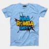 Naa Romba Bisyy Men/Unisex T-Shirt in Baby Blue Color