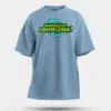 Marupadiyum Modhalenda! Men/Unisex Oversized T-Shirt in Baby Blue Color