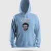 Ungoppan Whistle Ah Kaetavan Men/Unisex Hoodie in Baby Blue Color