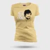Ketta Payyan Sir Indha Kaali Women's T-Shirt in Beige Color