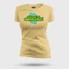 Marupadiyum Modhalenda! Women's T-Shirt in Beige Color