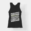 Naan Eppo Varuven, Eppadi Varuvennu, Yaarukum Theriyadhu Women's Tank Top in Black Color