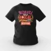 Vaazhkayila Sila Adigal Vizha Dhan Seyiyum Girls Round Neck T-Shirt in Black Color