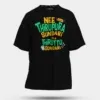 Nee Thirupura Sundari Illa Thiruttu Sundari Men/Unisex Oversized T-Shirt in Black Color