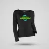 Marupadiyum Modhalenda! Women's Long Sleeve T-Shirt in Black Color