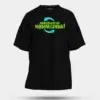 Marupadiyum Modhalenda! Men/Unisex Oversized T-Shirt in Black Color