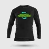 Marupadiyum Modhalenda! Men/Unisex Long Sleeve T-Shirt in Black Color