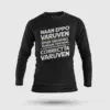 Naan Eppo Varuven, Eppadi Varuvennu, Yaarukum Theriyadhu Men/Unisex Long Sleeve T-Shirt in Black Color