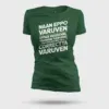 Naan Eppo Varuven, Eppadi Varuvennu, Yaarukum Theriyadhu Women's T-Shirt in Bottle Green Color