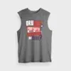 Oru Gentleman Ah Paathuthu Kekkara Kelviyaa Da Idhu Men/Unisex Tank Top in Charcoal Melange Color