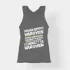 Naan Eppo Varuven, Eppadi Varuvennu, Yaarukum Theriyadhu Women's Tank Top in Charcoal Melange Color