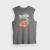 Orthanukku Ullooru La Kazhudha Meiykave Vakku Ila Men/Unisex Tank Top in Charcoal Melange Color