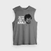 Ketta Payyan Sir Indha Kaali Men/Unisex Tank Top in Charcoal Melange Color